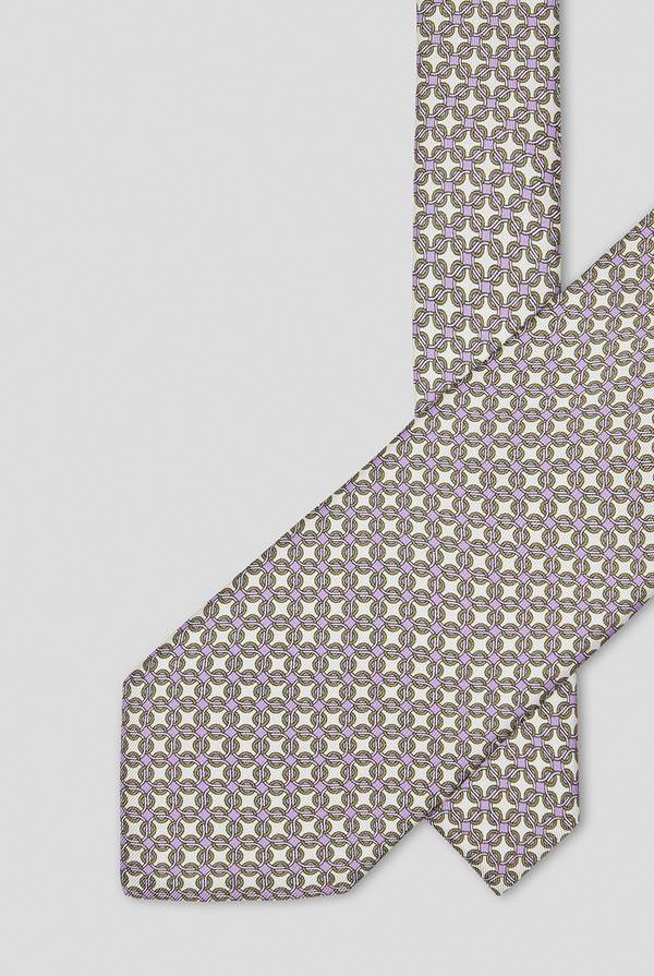 Pull Pal Zileri Cravatta in seta con stampa geometrica Vendita