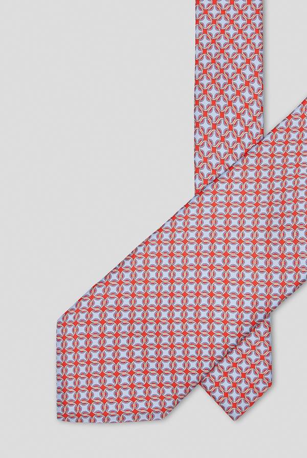 Pull Pal Zileri Cravatta in seta con stampa geometrica Promozione