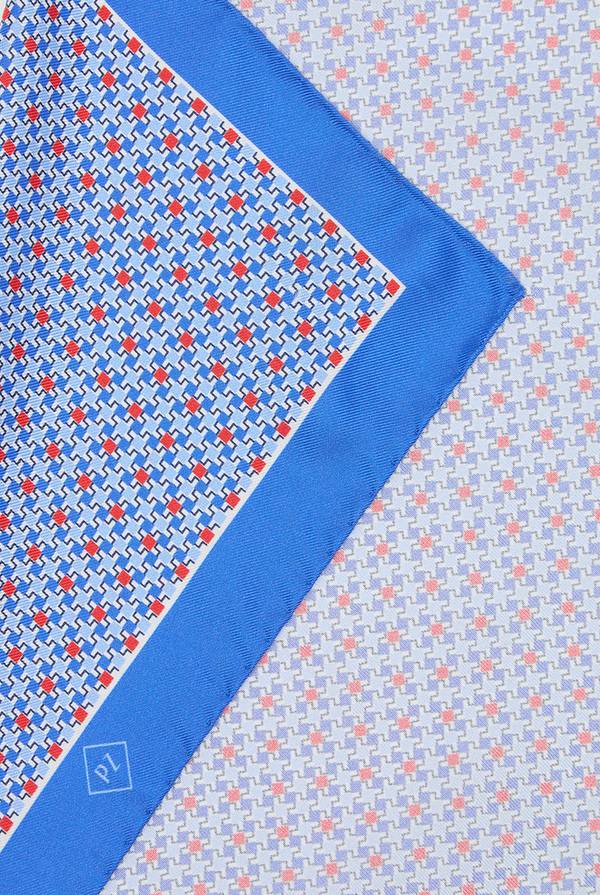 Pull Pal Zileri Pochette in seta pied de poule Presa