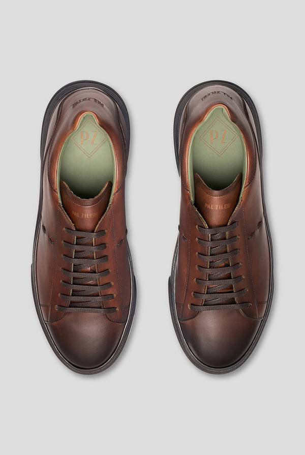 Pull Pal Zileri Sneakers in pelle e camoscio Italia