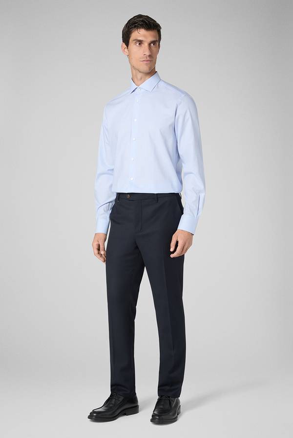 Pull Pal Zileri Camicia micro jacquard con collo Torino Affare Del Giorno