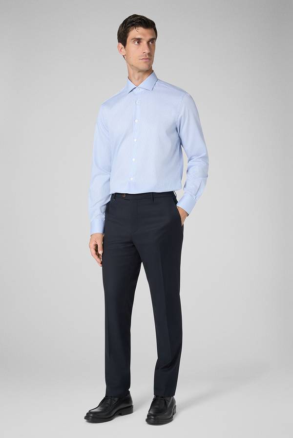 Pull Pal Zileri Camicia a righe con collo Torino Prezzo Ridotto