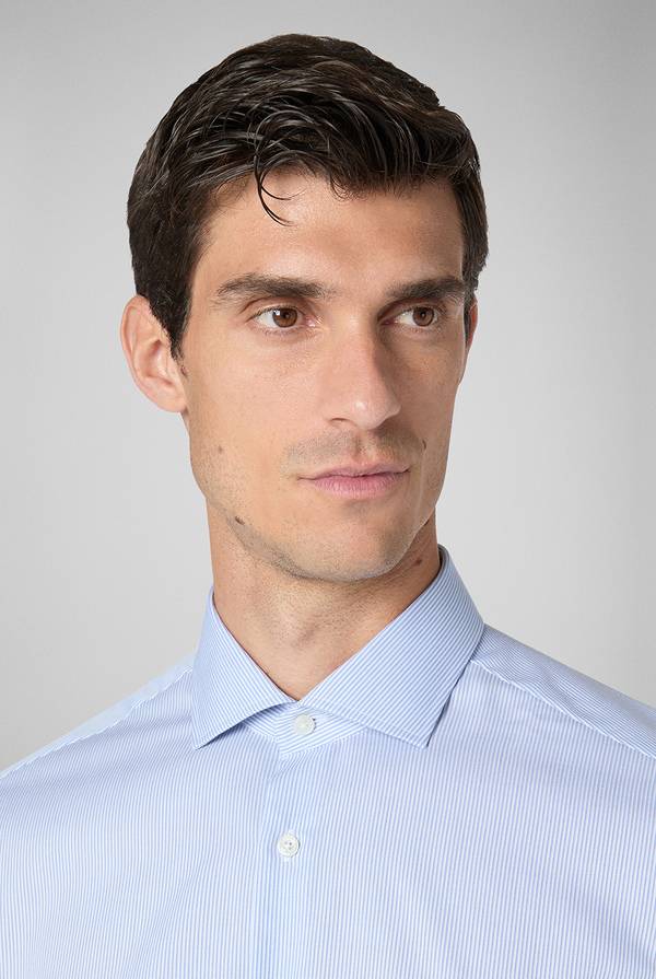 Pull Pal Zileri Camicia a righe con collo Torino Prezzo Ridotto