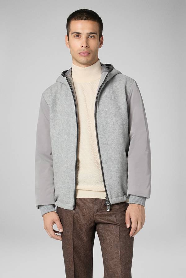 Pull Pal Zileri Car coat reversibile con dettagli in pelle Offerta