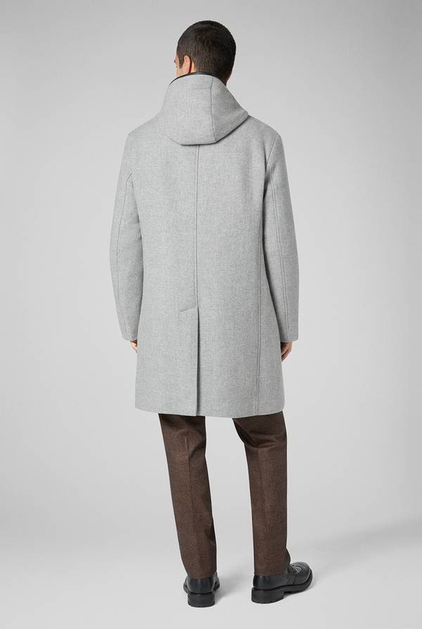 Pull Pal Zileri Car coat reversibile con dettagli in pelle Offerta