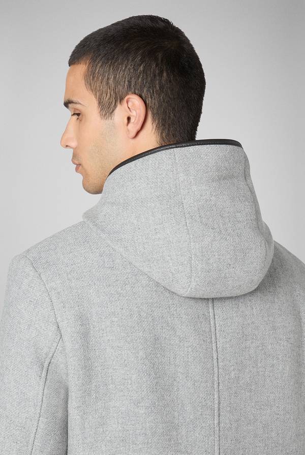 Pull Pal Zileri Car coat reversibile con dettagli in pelle Offerta