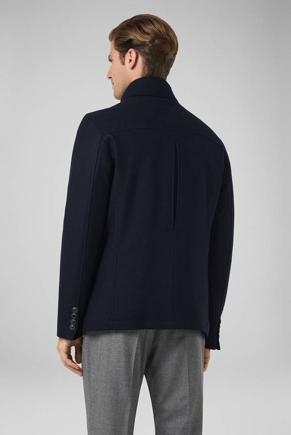Pull Pal Zileri Field Jacket in lana tecnica resistente all'acqua Italy