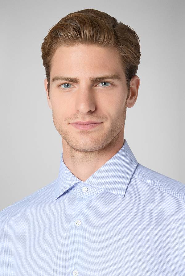 Pull Pal Zileri Camicia micro jacquard Nuovo
