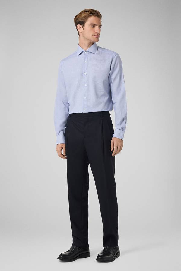 Pull Pal Zileri Camicia micro jacquard Qualità