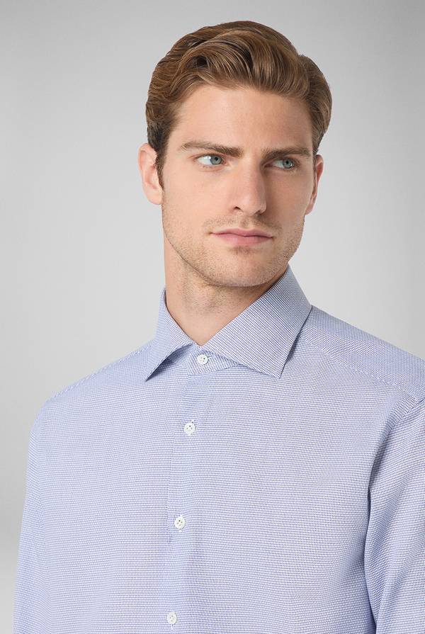 Pull Pal Zileri Camicia micro jacquard Qualità