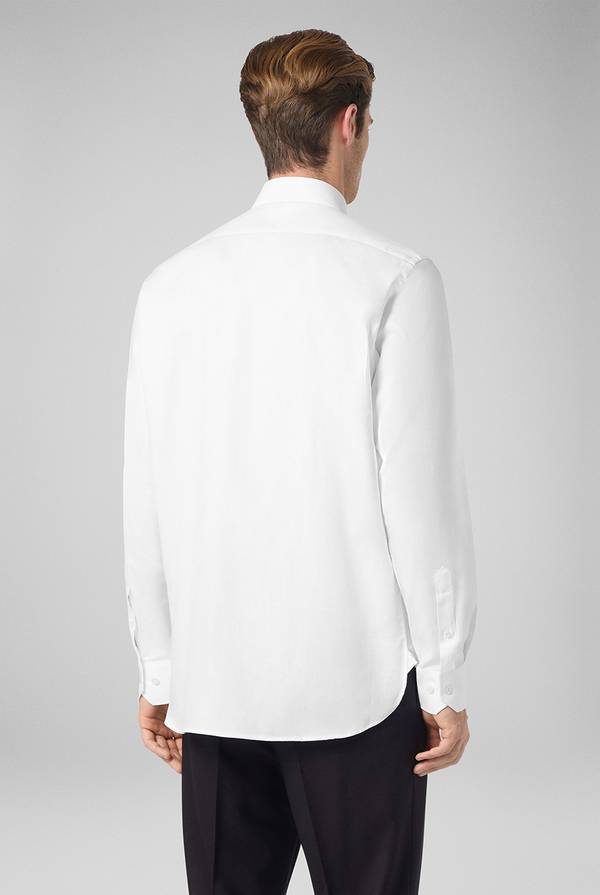 Pull Pal Zileri Camicia micro jacquard con collo Milano Soddisfazione Garantita