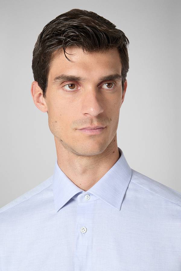 Pull Pal Zileri Camicia in cotone, viscosa e seta melange Prezzo Ridotto