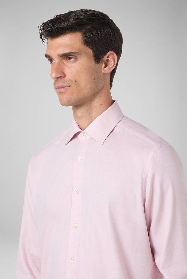 Pull Pal Zileri Camicia in cotone, viscosa e seta melange Sottocosto