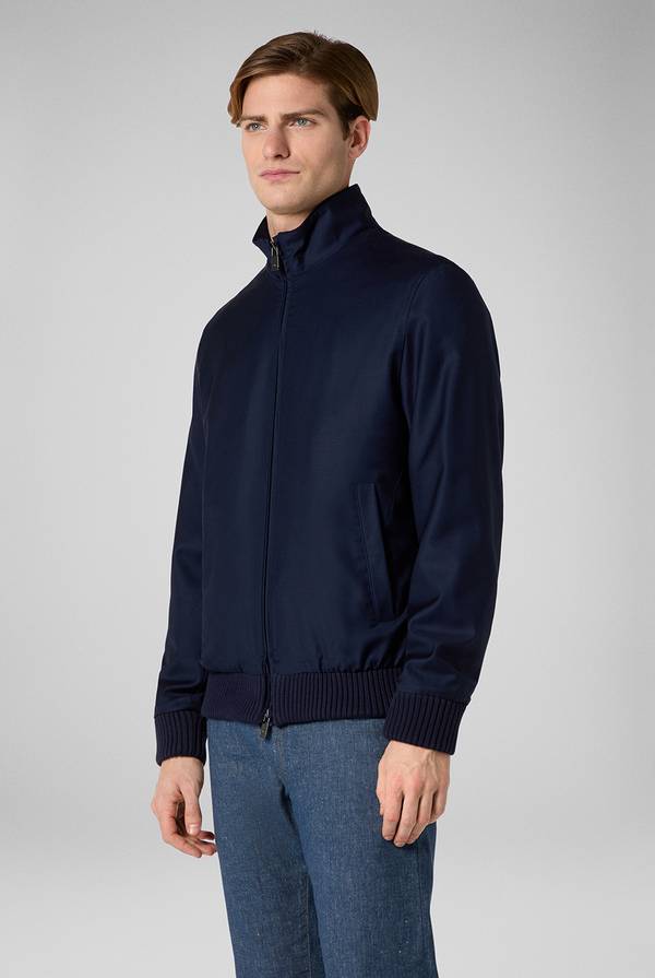Pull Pal Zileri Bomber in lana resistente all'acqua Outlet
