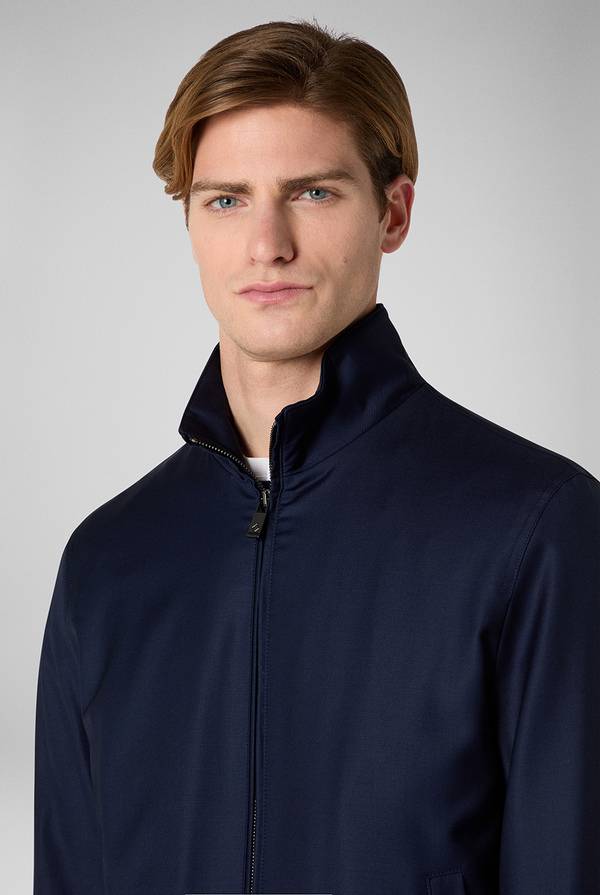 Pull Pal Zileri Bomber in lana resistente all'acqua Outlet