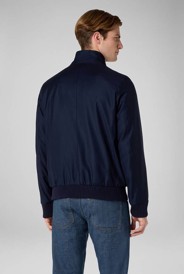 Pull Pal Zileri Bomber in lana resistente all'acqua Outlet