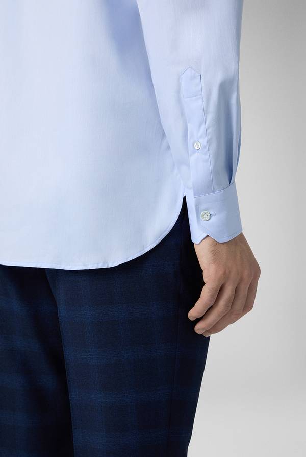 Pull Pal Zileri Camicia in cotone con polsini da gemelli Qualità Garantita
