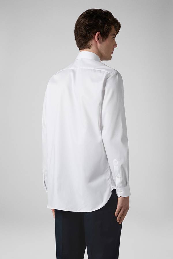 Pull Pal Zileri Camicia azzurra in cotone con collo Milano Acquista Ora