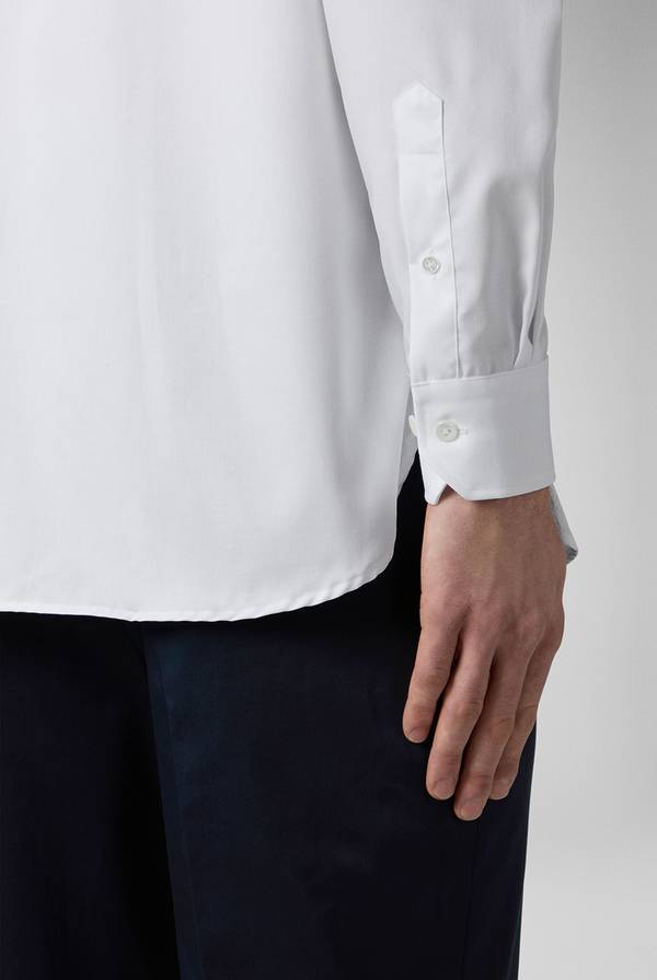 Pull Pal Zileri Camicia azzurra in cotone con collo Milano Acquista Ora