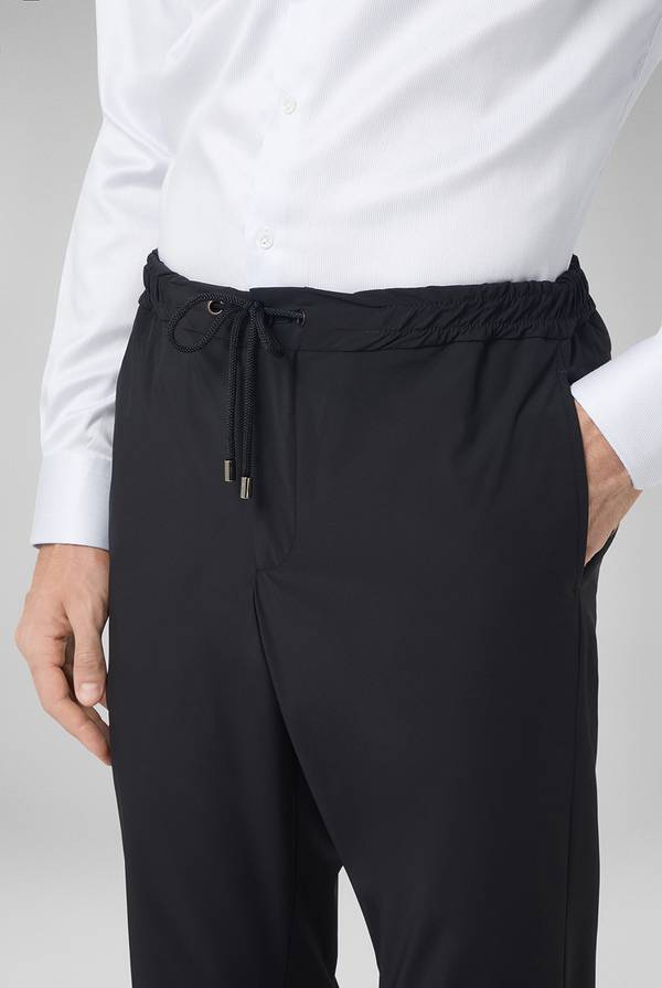 Pull Pal Zileri Pantaloni in pura lana con coulisse regolabile Presa