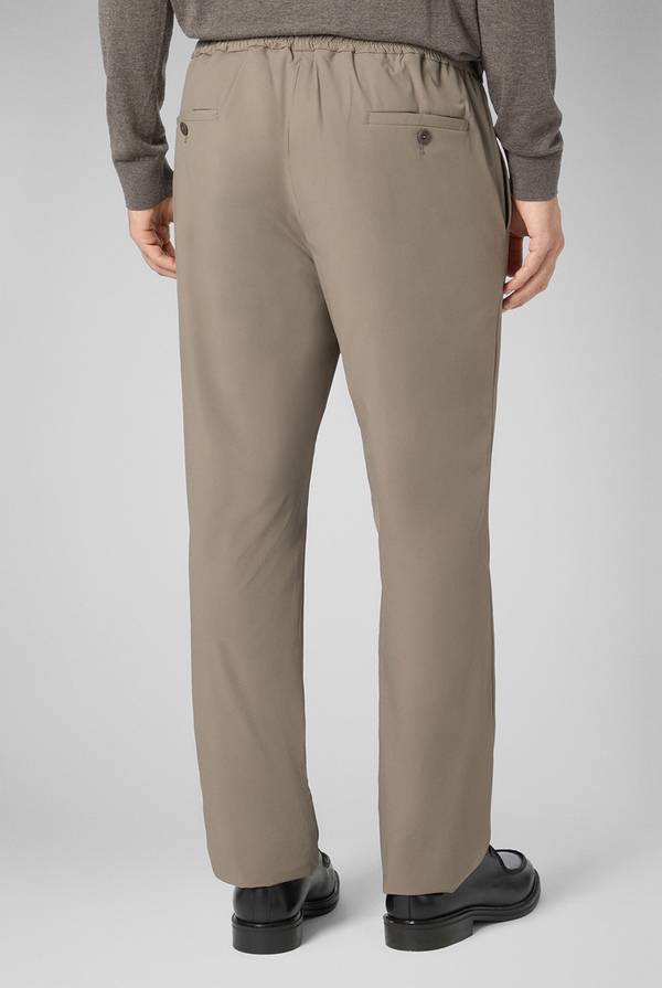 Pull Pal Zileri Pantaloni in pura lana con coulisse regolabile Sconto