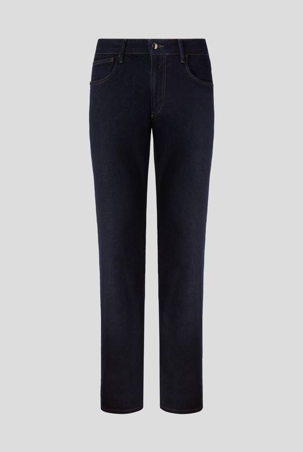 Pull Pal Zileri Denim Stone Washed 5 tasche In Linea