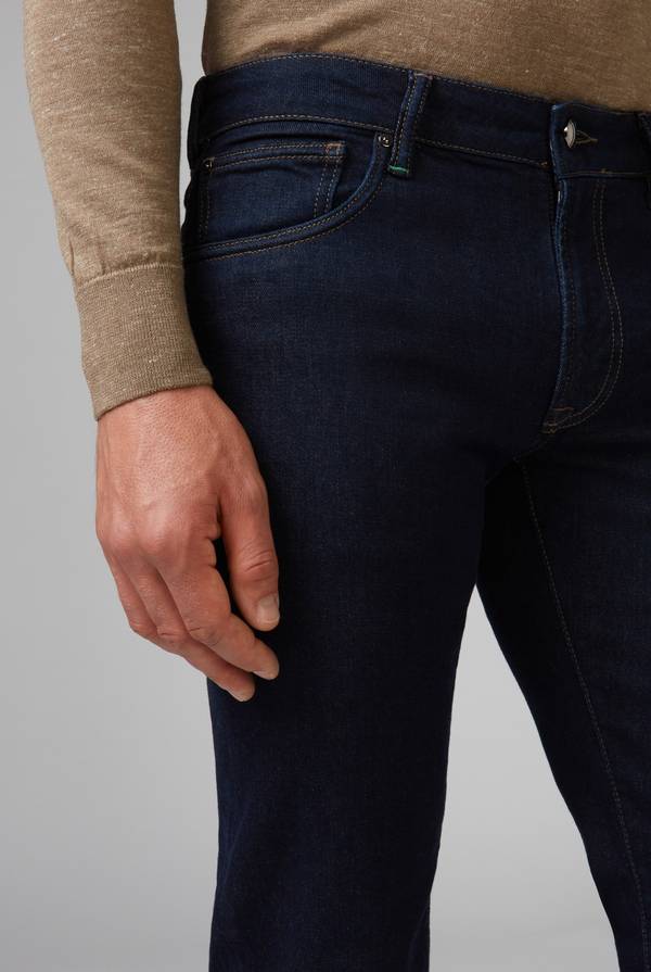 Pull Pal Zileri Denim Stone Washed 5 tasche In Linea