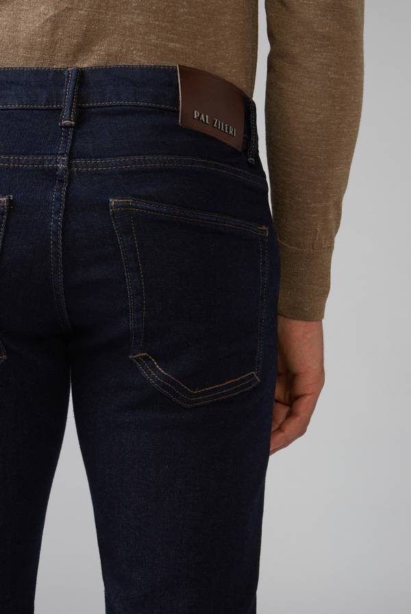 Pull Pal Zileri Denim Stone Washed 5 tasche In Linea