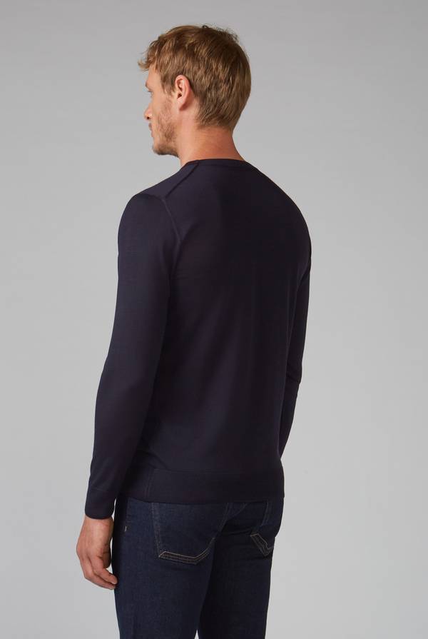 Pull Pal Zileri Maglia girocollo finezza 18 Vendita