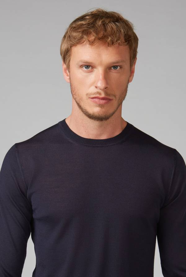 Pull Pal Zileri Maglia girocollo finezza 18 Vendita