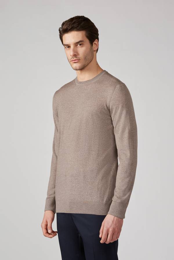 Pull Pal Zileri Maglia girocollo finezza 18 Promozione