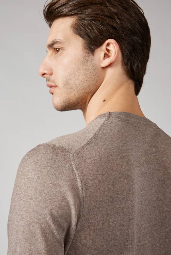 Pull Pal Zileri Maglia girocollo finezza 18 Promozione