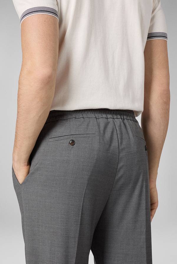 Pull Pal Zileri Drawstring in lana Qualità Garantita