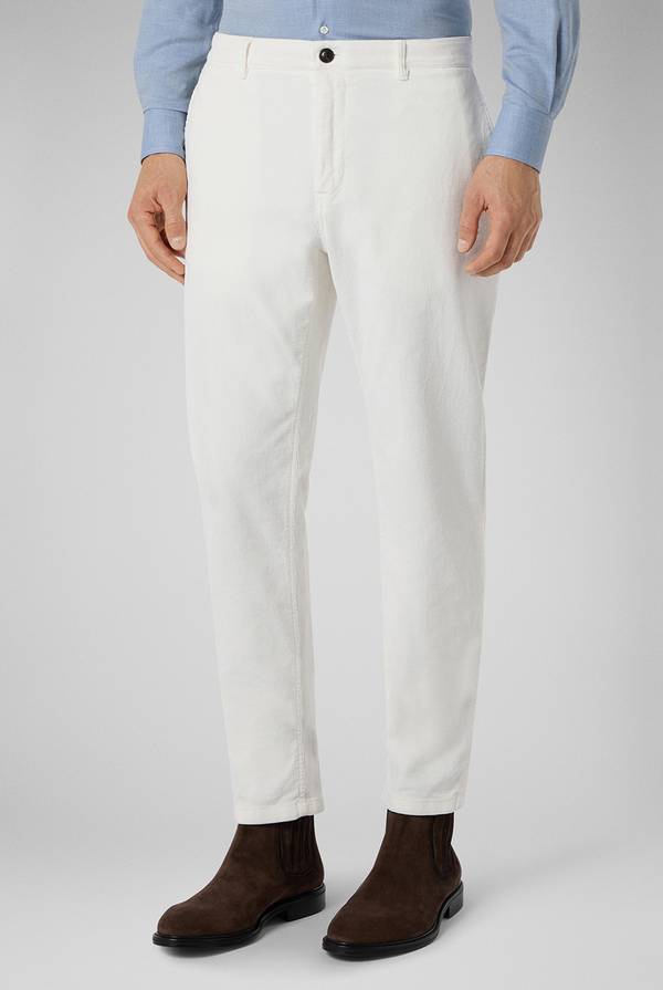 Pull Pal Zileri Pantaloni chino slim fit in velluto a coste Consegna Veloce