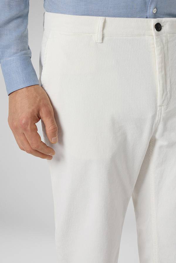 Pull Pal Zileri Pantaloni chino slim fit in velluto a coste Consegna Veloce