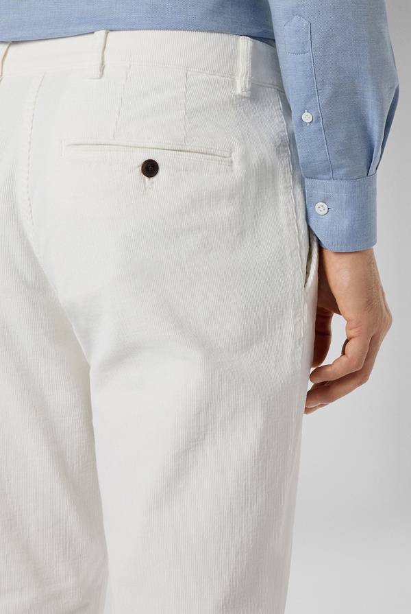 Pull Pal Zileri Pantaloni chino slim fit in velluto a coste Consegna Veloce