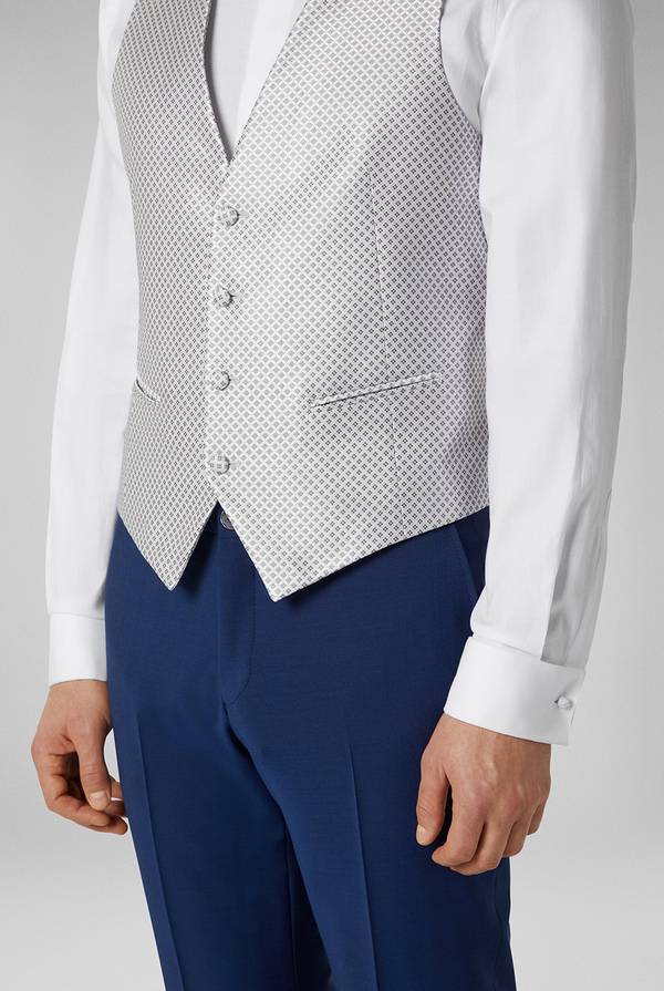 Pull Pal Zileri Gilet in satin della linea Cerimonia con allacciatura a quattro bottoni Affare Del Giorno