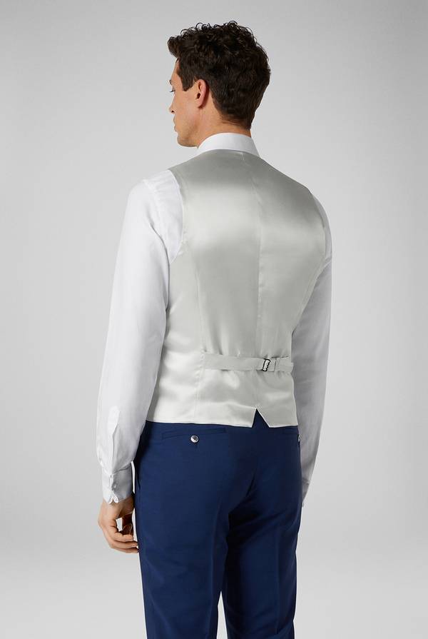 Pull Pal Zileri Gilet in satin della linea Cerimonia con allacciatura a quattro bottoni Affare Del Giorno