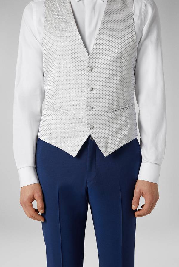 Pull Pal Zileri Gilet in satin della linea Cerimonia con allacciatura a quattro bottoni Prezzo Ridotto