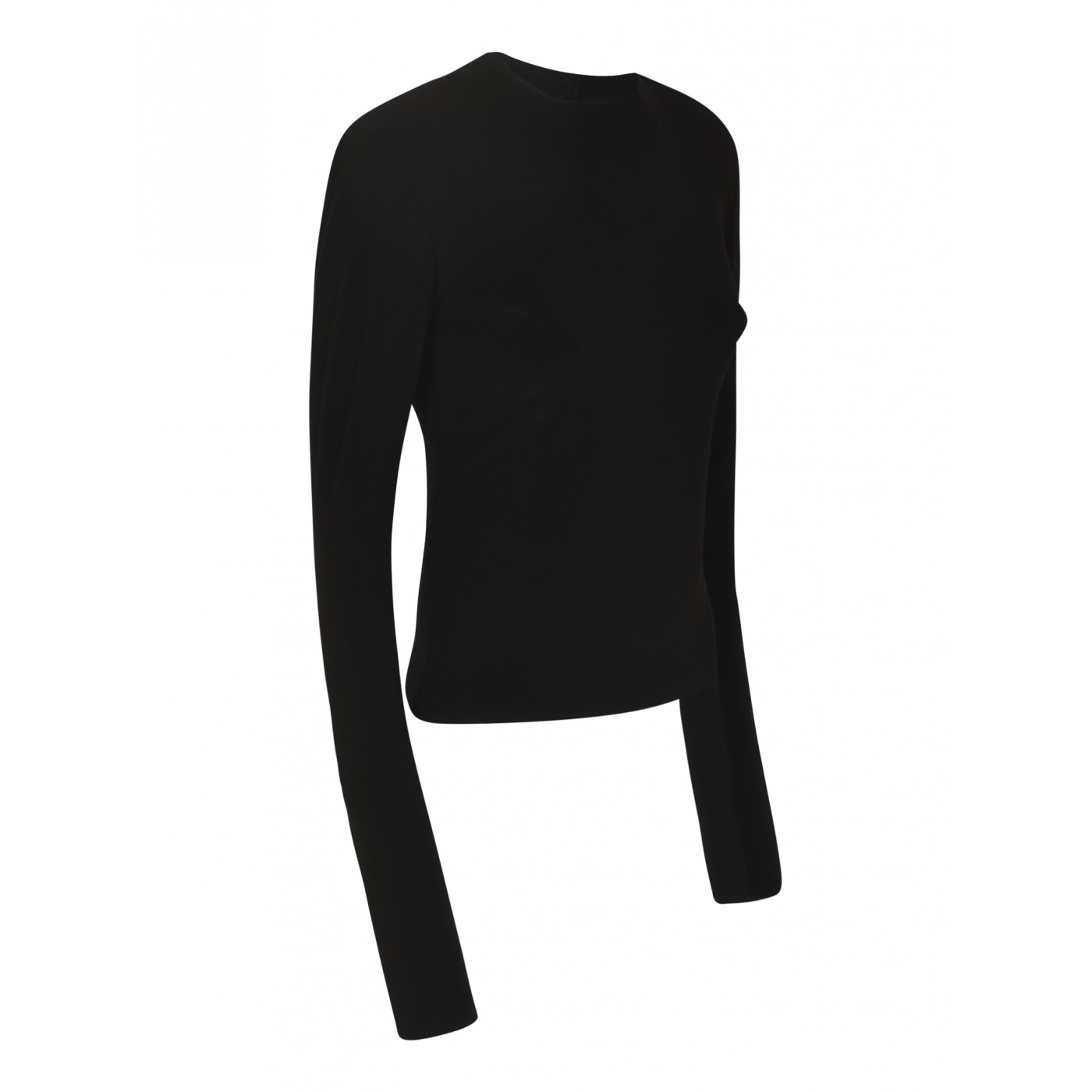 NORMA KAMALI Maglia girocollo m l spalla imbottita Officina