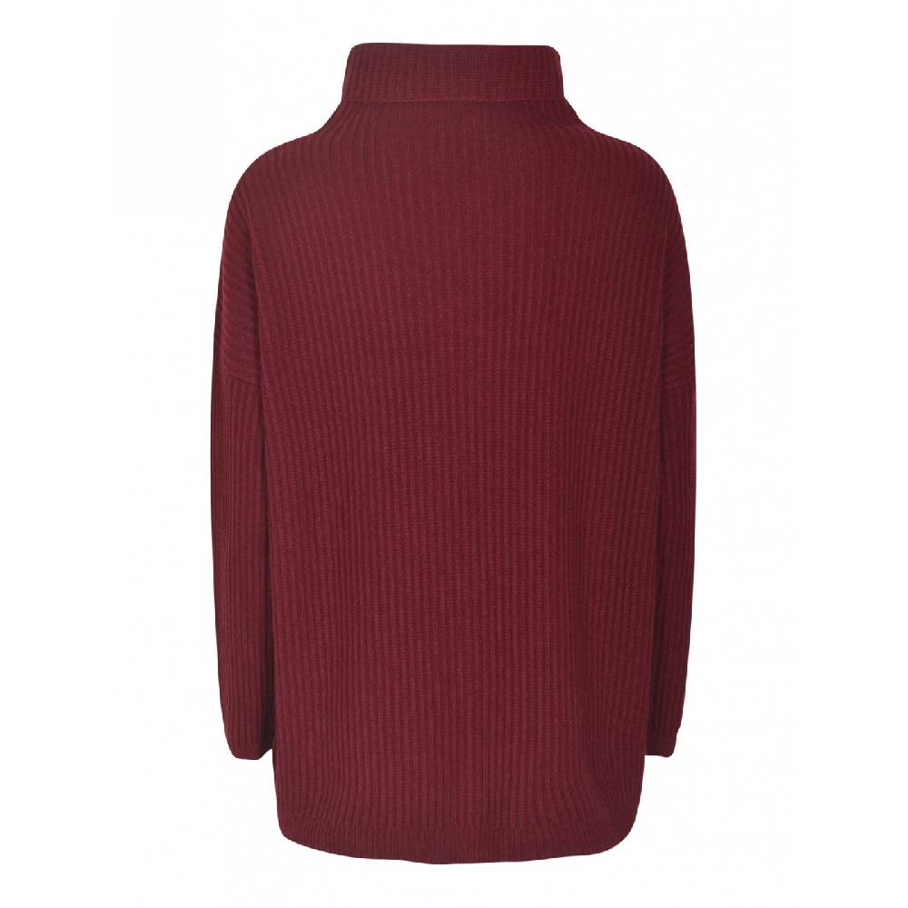 F CASHMERE Maglia collo alto costa inglese Limitato a 3 giorni