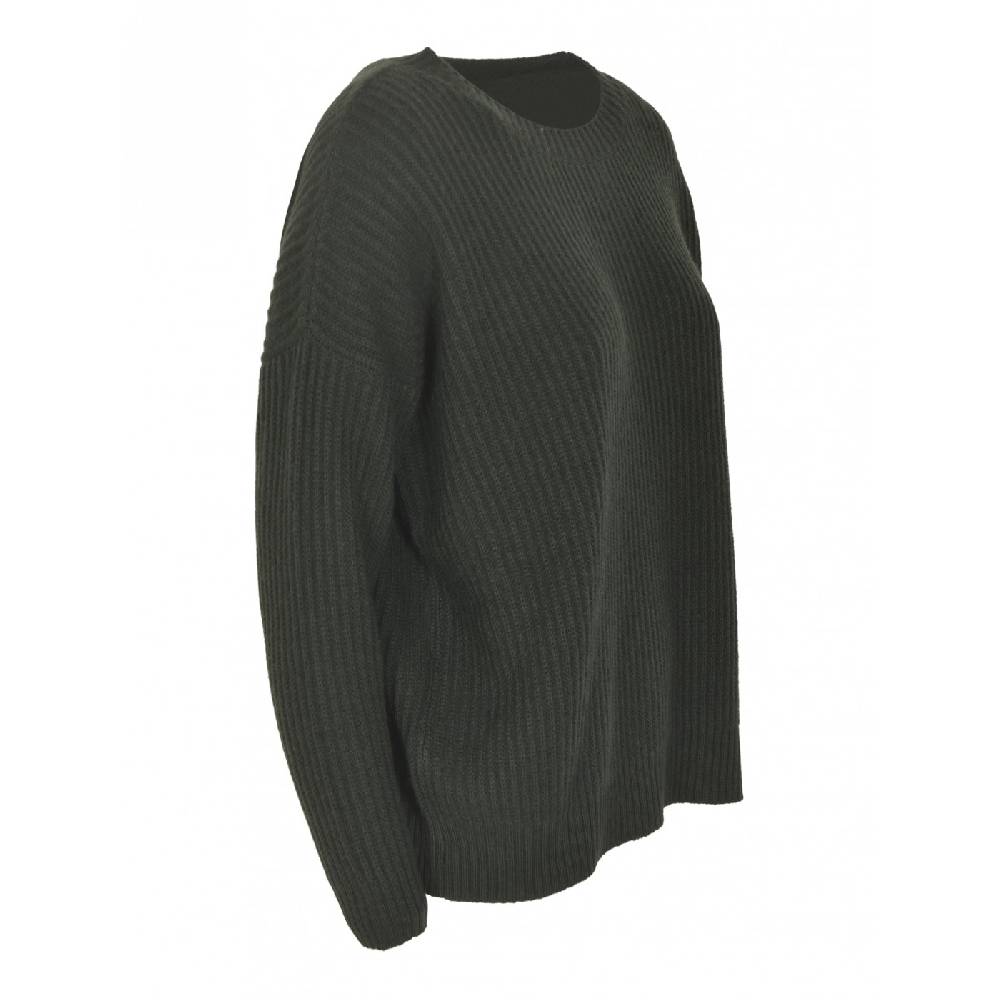 F CASHMERE Maglia girocollo costa inglese Sconti questo mese