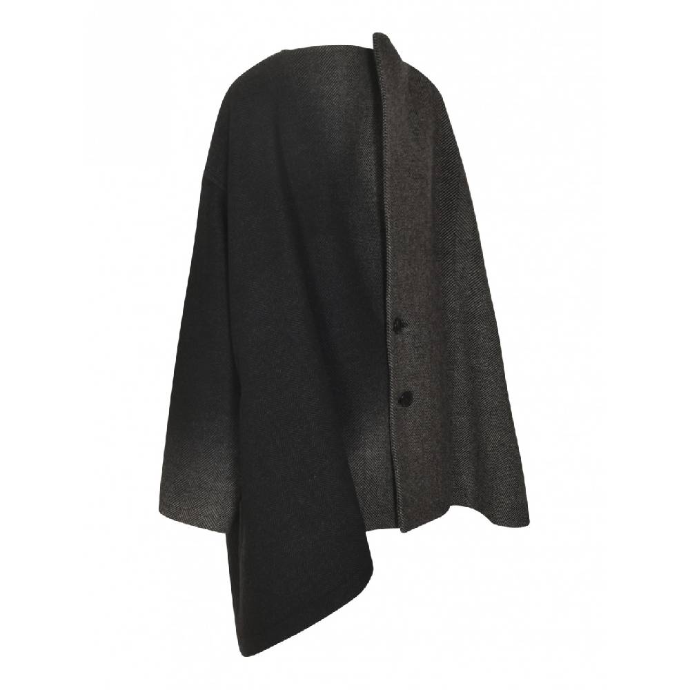 Y&#039;S YOHJI YAMAMOTO Giaccone asimmetrico Presa