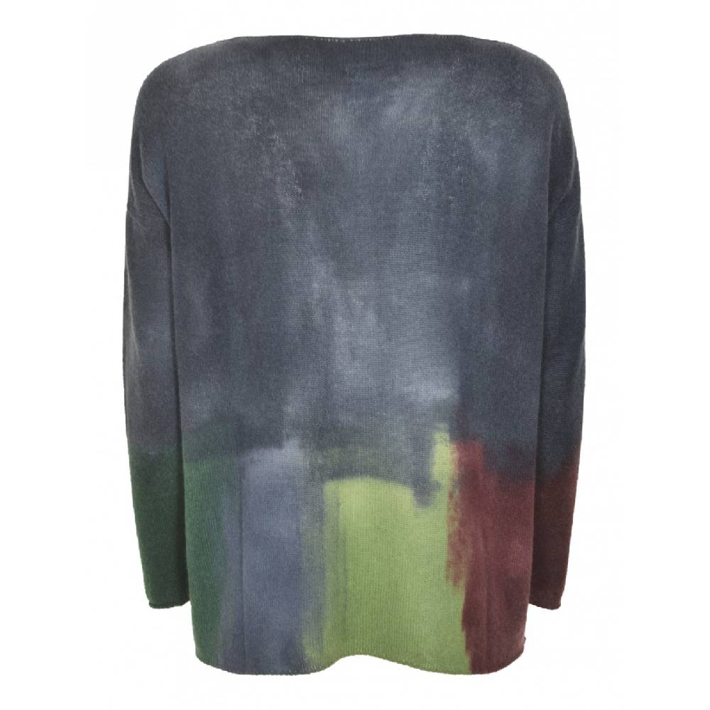 F CASHMERE Maglia girocollo scollo barchetta In Vendita