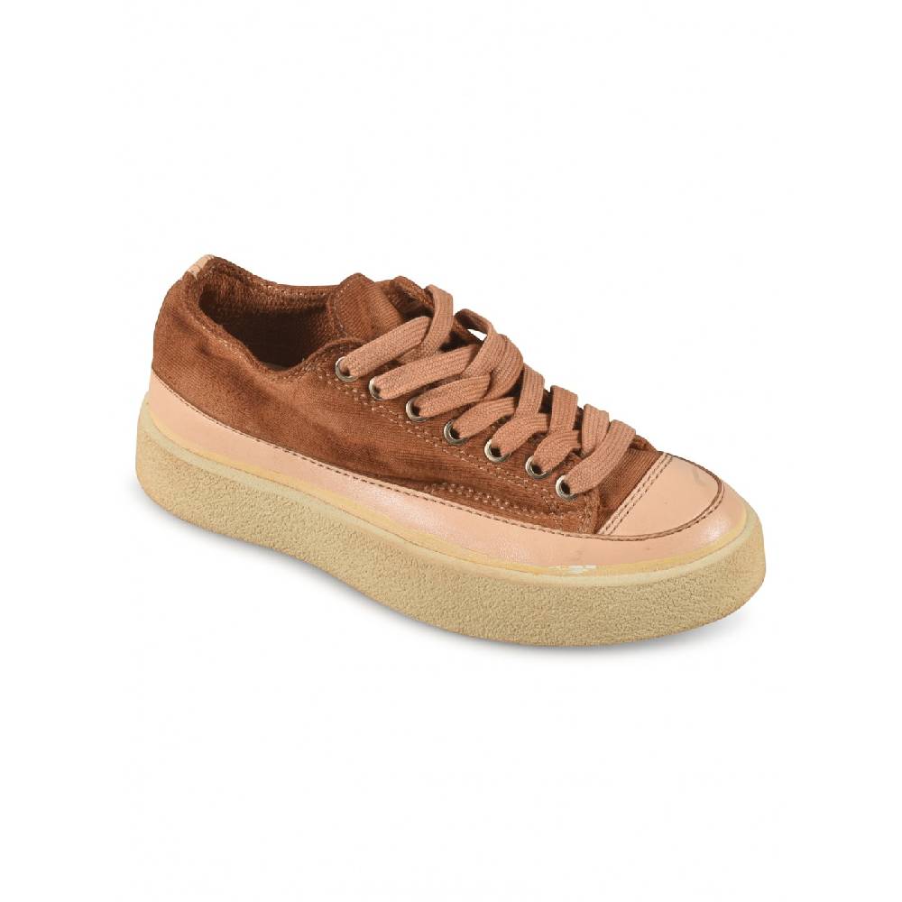 PANAMA ROUTE Sneakers cotone tinto Moda