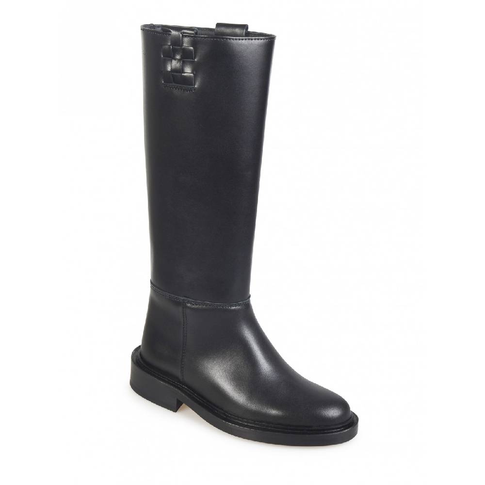 HEREU Stivale alto dettaglio intrecciato Shopping online