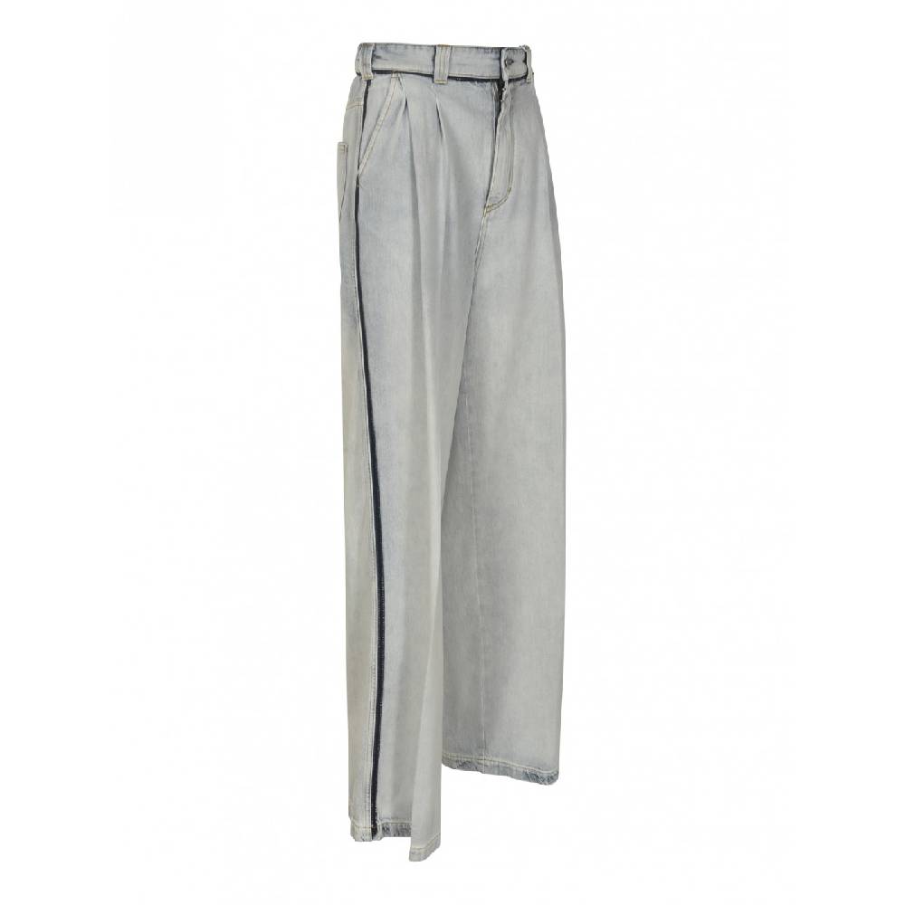 MAISON MARGIELA Jeans over con pences gamba larga Spedizione gratuita