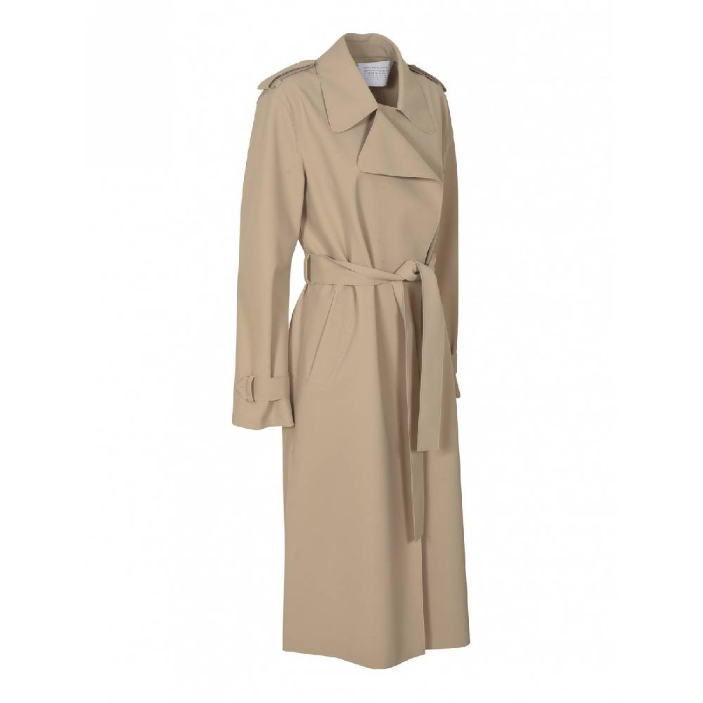 HARRIS WHARF LONDON Trench scuba con spacchi laterali Vendita