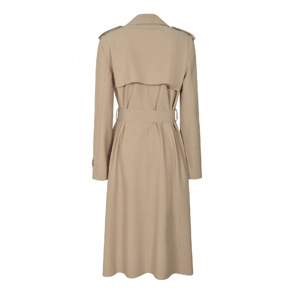 HARRIS WHARF LONDON Trench scuba con spacchi laterali Vendita