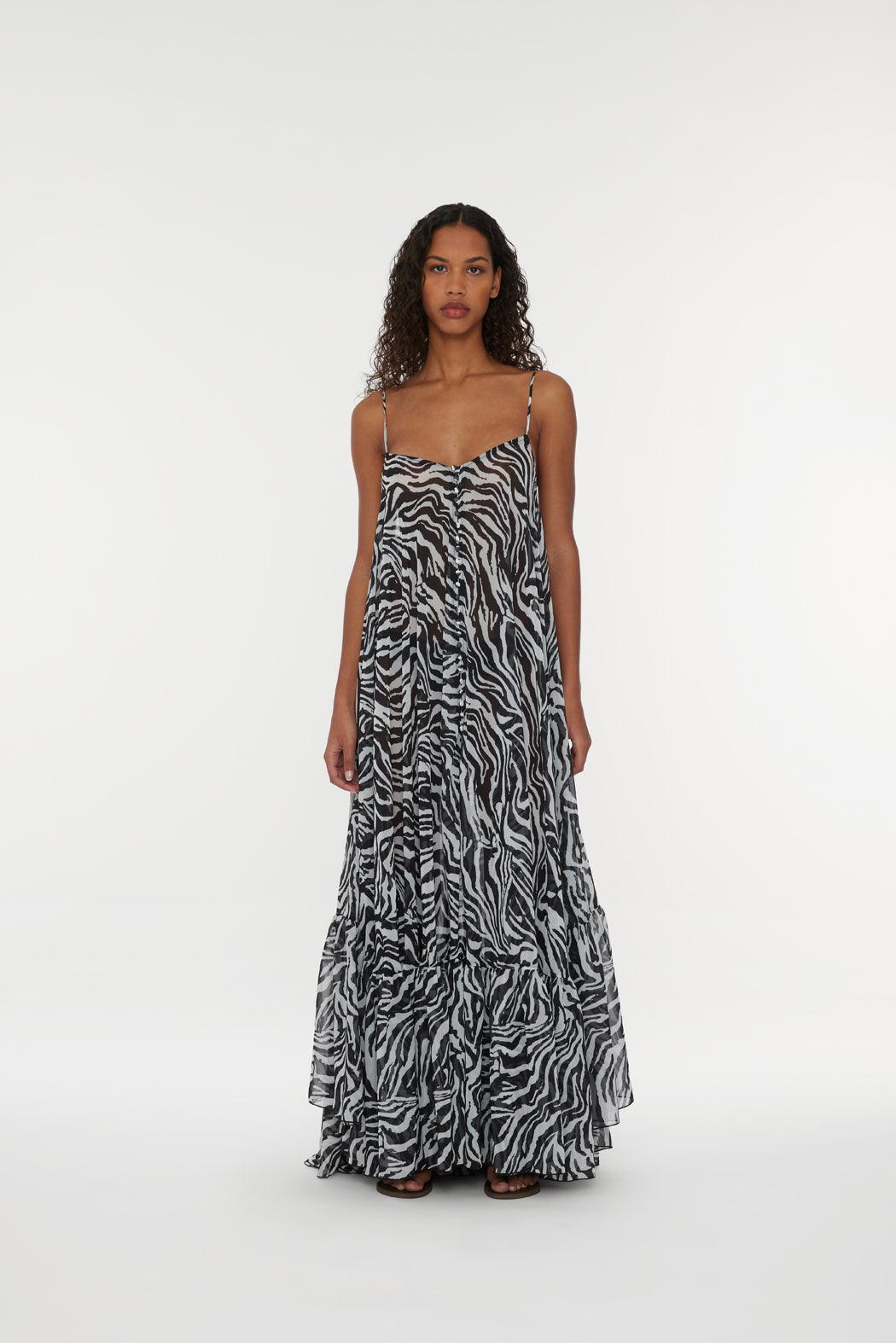 Reina Olga Light Flowy Maxi Dress Novità